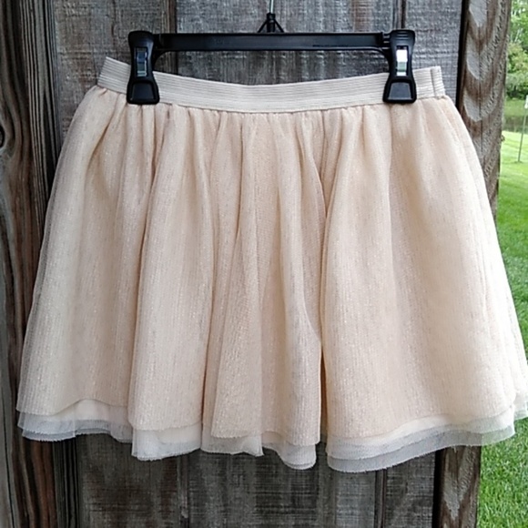 Gymboree Gold Tulle Skirt - Picture 3 of 3